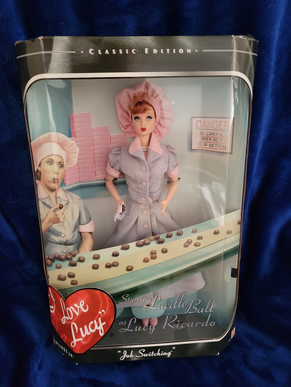 Lucille Ball 'I Love Lucy' Job Switching Collectible Doll